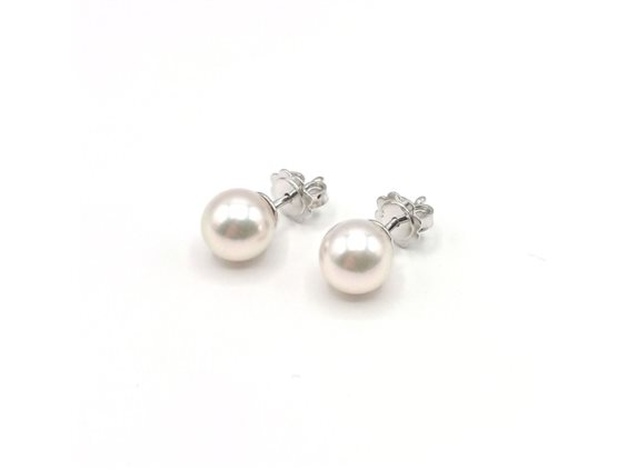 Orecchini Mikimoto Donna BLUE LAGOON By MIKIMOTO in Oro bianco Perla EA2AW85090 - EA2AW85090